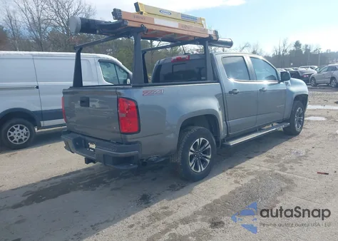 2021 Chevrolet Colorado 4Wd Short Box Z71 z USA, uszkodzony, nr VIN 1GCGTDEN7M1222181